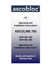 ascobloc AEW 668 Operating And Installation Instructions