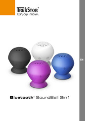 TrekStor Bluetooth SoundBall 2in1 Quick Manual