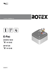 Daikin Rotex E-Pac DVCPLT 3H/X Manual