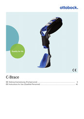 Otto Bock C-Brace Instructions For Use Manual