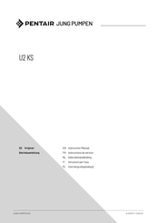 Pentair Jung Pumpen U2 KS Instruction Manual