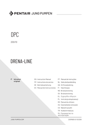 Pentair Jung Pumpen DRENA-LINE Series Instruction Manual