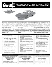 REVELL 69 DODGE CHARGER DAYTONA 2'N1 Assembly Manual