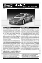 REVELL 612 Scaglietti Assembly Manual