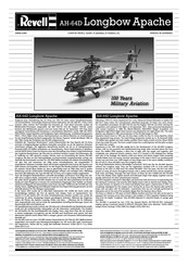 REVELL AH-64D Longbow Apache Assembly Manual