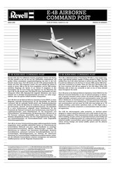 REVELL E-4B AIRBORNE COMMAND POST Assembly Manual