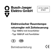 Busch-Jaeger 1080UF Manual