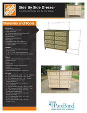 Home Depot Side By Side Dresser Assembly Manual