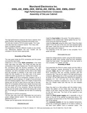 Marchand Electronics XM16L-KK Assembly Manual