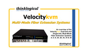 Thinklogical VelocityKVM-35 Quick Start Manual