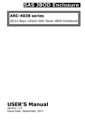 Areca ARC-4038 Series User Manual