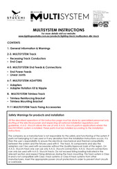 STUCCHI MULTISYSTEM Series Instructions Manual