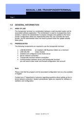 Simons Voss Technologies LSM Manual