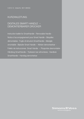Simons Voss Technologies SmartHandle Handbok