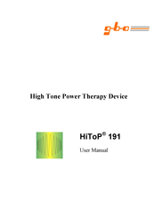GBO HiToP 191 User Manual