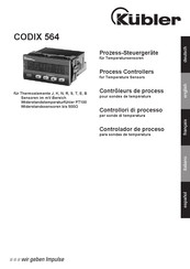 Kübler CODIX 564 Manual
