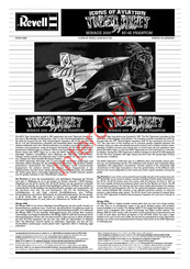 REVELL ICONS OF AVIATION TIGER MEET Gift Set Assembly Manual