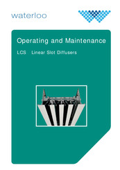 WATERLOO LCS-P Operating And Maintenance