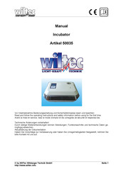 WilTec 50035 Manual