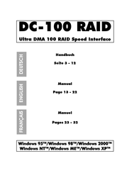Dawicontrol DC-100 RAID Manual