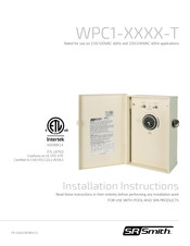 S.R. Smith WPC1-T Series Installation Instructions Manual
