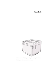 Ricoh Gestetner C7006 SLC6c Setup Manual
