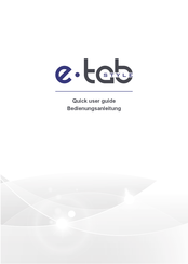 Microtech E-tab Style ETS101PR Quick User Manual