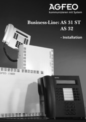 Agfeo AS 31 ST Installation Instructions Manual