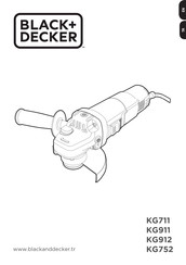 Black+Decker KG711 Original Instructions Manual