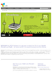 PCTV Systems Broadway 2T Quick Start Manual