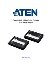 ATEN VE1830T User Manual