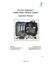 CB Tech WaterBox Operation Manual