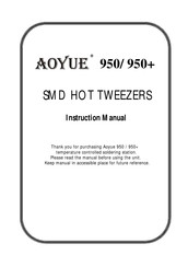 aoyue 950+ Instruction Manual