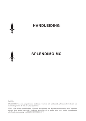 LELY SPLENDIMO MC Operator's Manual