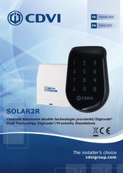 CDVI SOLAR2R Installation Manual