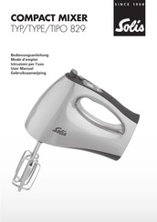 SOLIS 829 User Manual