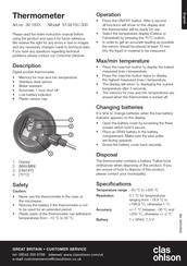 Clas Ohlson ST-9215C-300 Manual