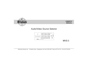 McIntosh MVS-3 Owner's Manual