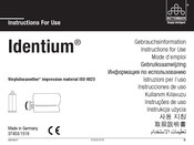 Kettenbach Identium Medium Instructions For Use Manual