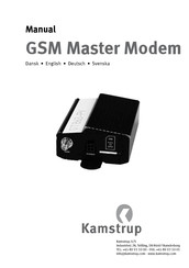 Kamstrup GT863-PY Manual