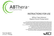 KCI ABThera Instructions For Use Manual