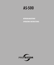 Protector AS-500 Operating Instructions Manual