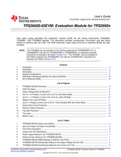 Texas Instruments TPS26600-02EVM User Manual