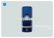Motorola MOTOKRZR K1 GSM Motomanual
