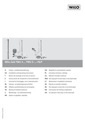 Wilo TWU 3-0115-Plug&Pump/FC Installation And Operating Instructions Manual