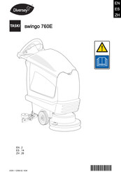 diversey TASKI swingo 760E Instructions For Use Manual