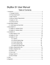 Regin Tech SkyBox S1 User Manual
