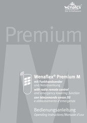 WENATEX Wenaflex Premium M Operating Instructions Manual