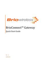 Briowireless BrioConnect Quick Start Manual