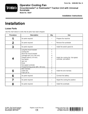 Toro 03247 Installation Manual
